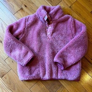 Girls Size 6-7 Crewcuts fleece pullover